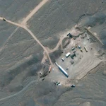 Instalaciones nucleares en Natanz, Irán