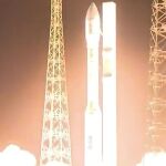 Mmomento del despegue del cohete Vega.ESA