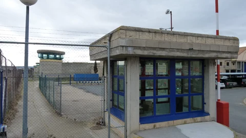 Entrada a la cárcel de Brieva, en Ávila, Castilla y León (España), donde Rosario Porto cumplía condena por matar a su hija Asunta.