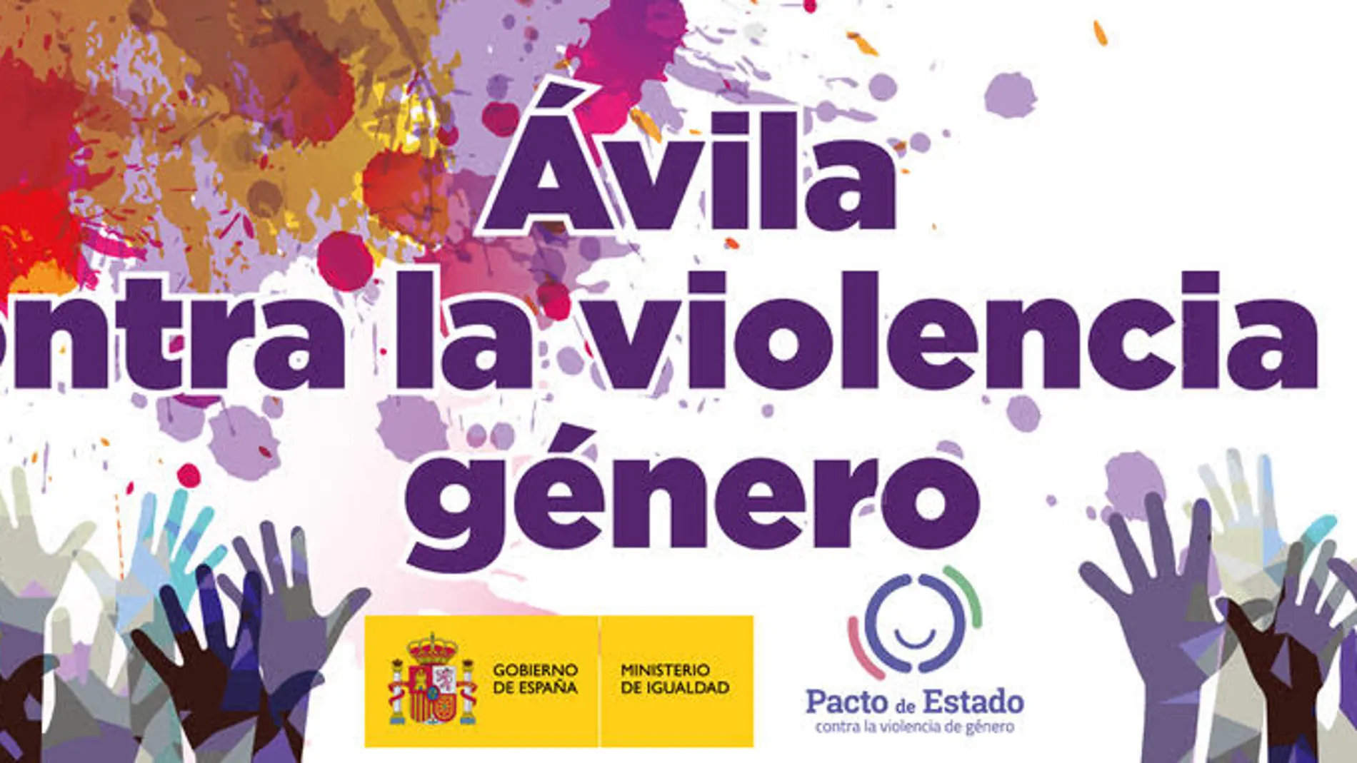 Cartel de las actividades que desarrollará el Ayuntamiento de Ávila