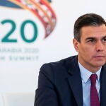 Pedro Sanchez durante la reunión de la cumbre del G-20