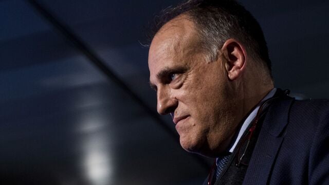 Javier Tebas, presidente de la Liga