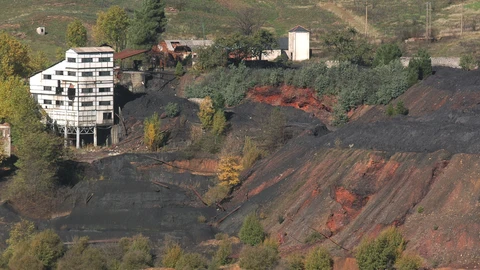 MIna abandonada en Fabero (León)
