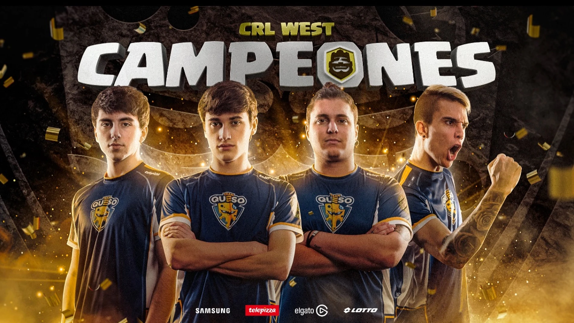 Team Queso campeón de la CRL West