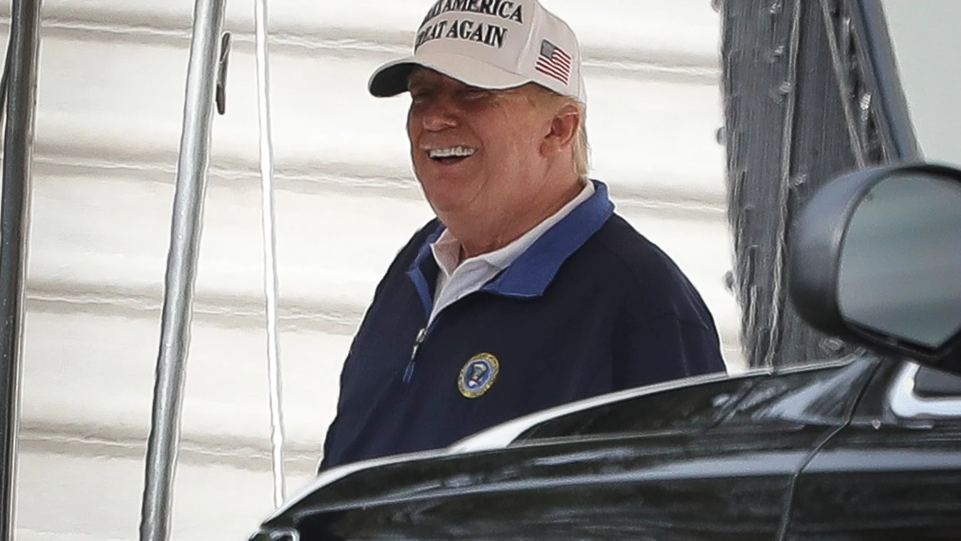 El presidente de Estados Unidos, Donald Trump, durante una de sus últimas escapadas para jugar al golf