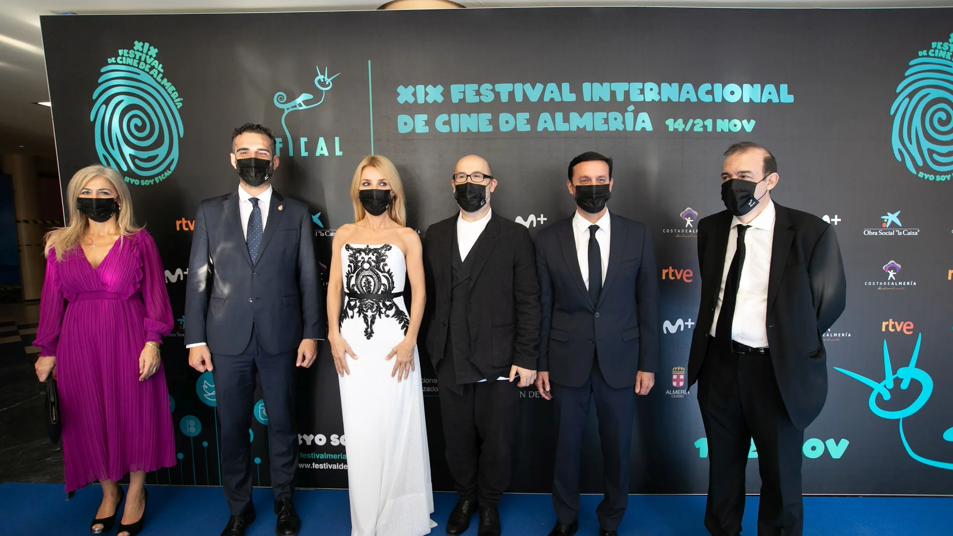 Autoridades en la gala de clausura de Fical