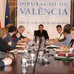Imagen de un Consejo de Administración de Divalterra con Jorge Rodríguez al frente