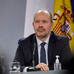 El ministro de Justicia, Juan Carlos Campo, confía en cerrar con el PP la renovación del CGPJ en breve plazo