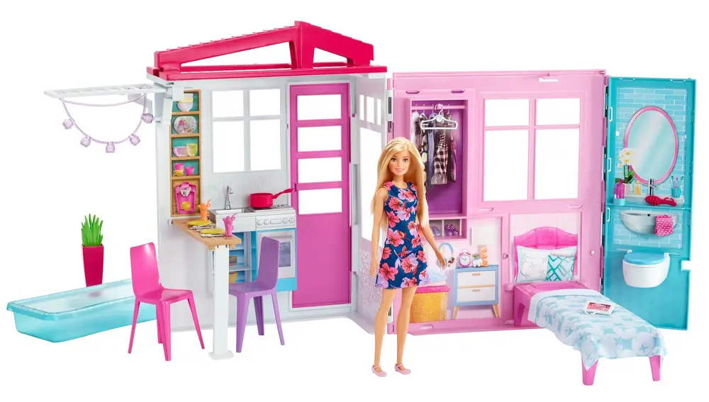 Casa de muñecas de Barbie en oferta