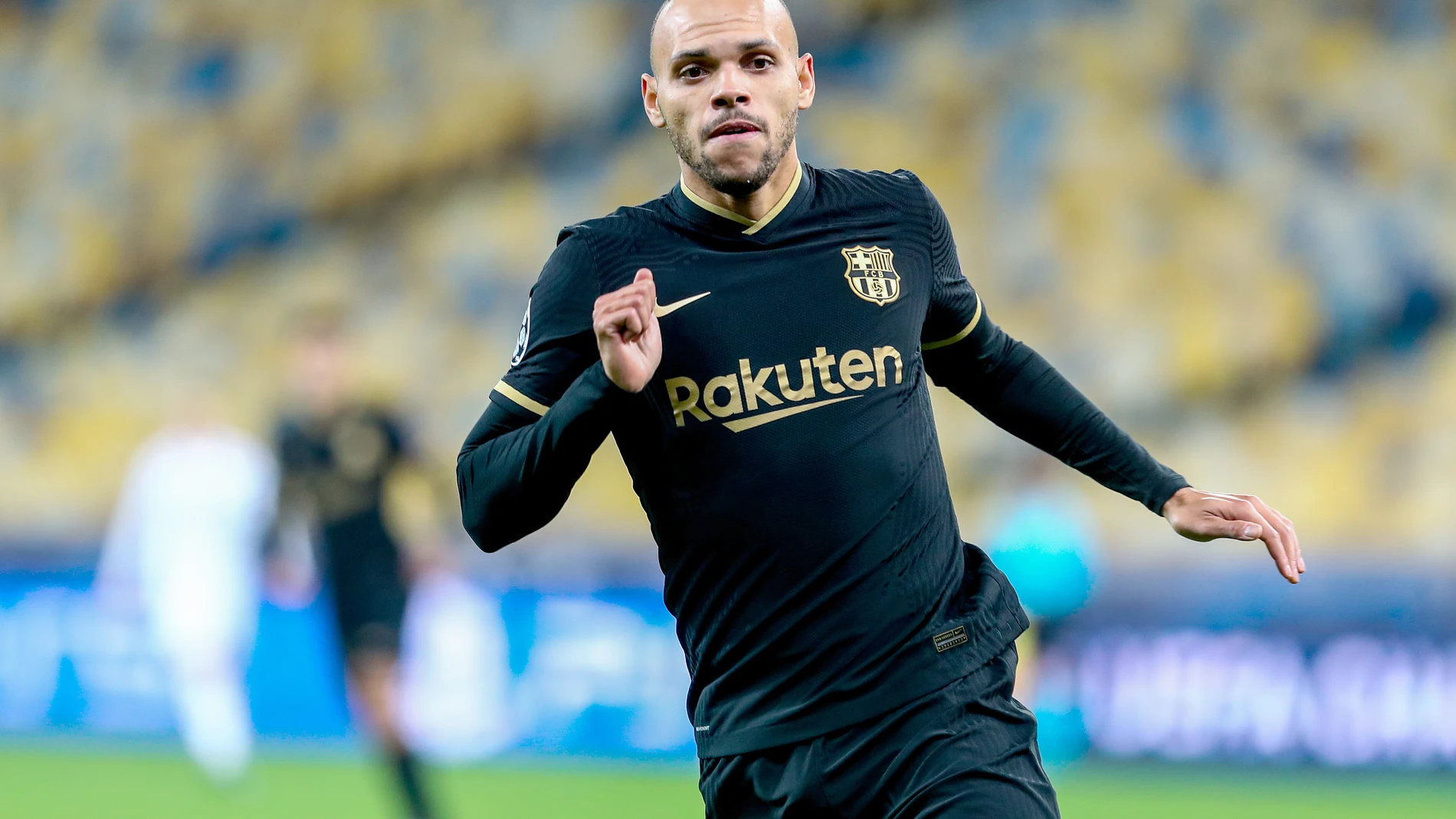 Martin Braithwaite, delantero del Barcelona.