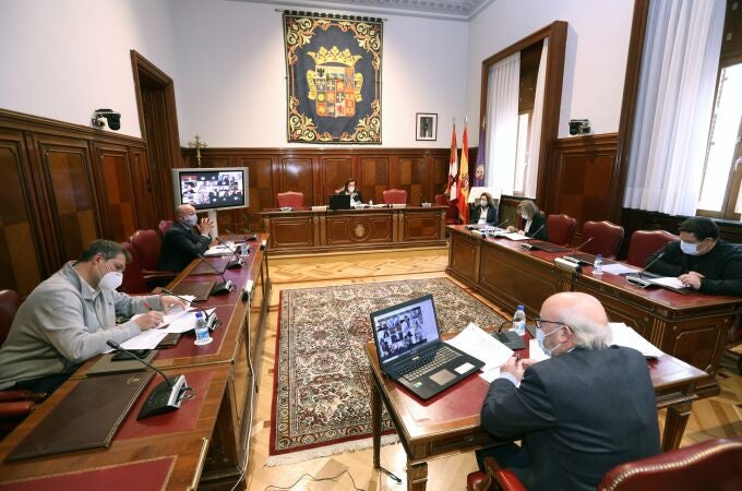 Pleno semipresencial del mes de noviembre de la Diputación de Palencia