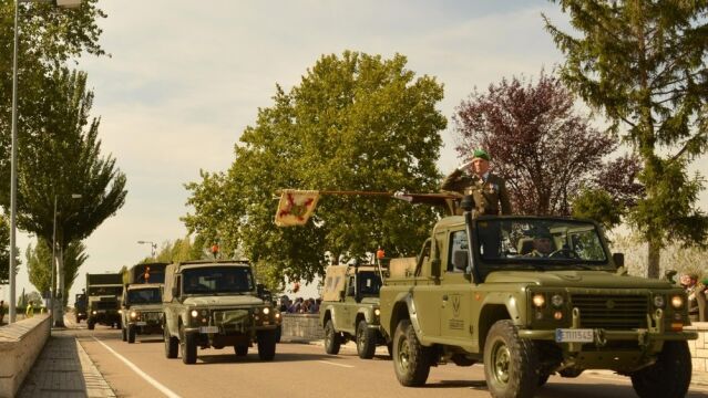 Concurso de patrullas celebrado en Valladolid
