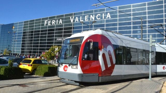 Tranvía en Feria Valencia