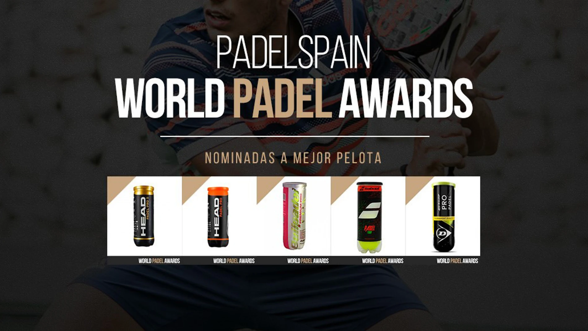 Candidatas a Mejor Pelota en los PWPA 2020