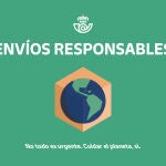 Correos invita a reflexionar sobre el impacto de la paquetería urgente en el medio ambiente y promover un uso responsable de este servicio.