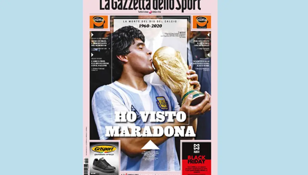 Portada de 'La Gazzetta dello Sport'.
