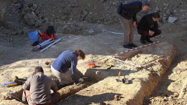 Excavación arqueológica.