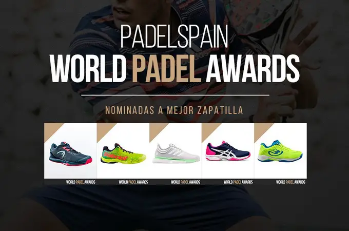 Conoce a las nominadas a Mejor Zapatilla en los PadelSpain World Padel Awards 2020