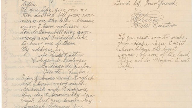 La Carta de Fidel Castro a Roosevelt