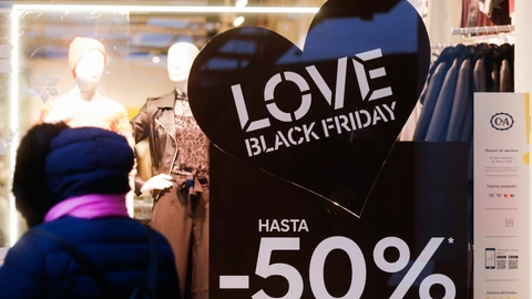 Compras en el Black Friday.