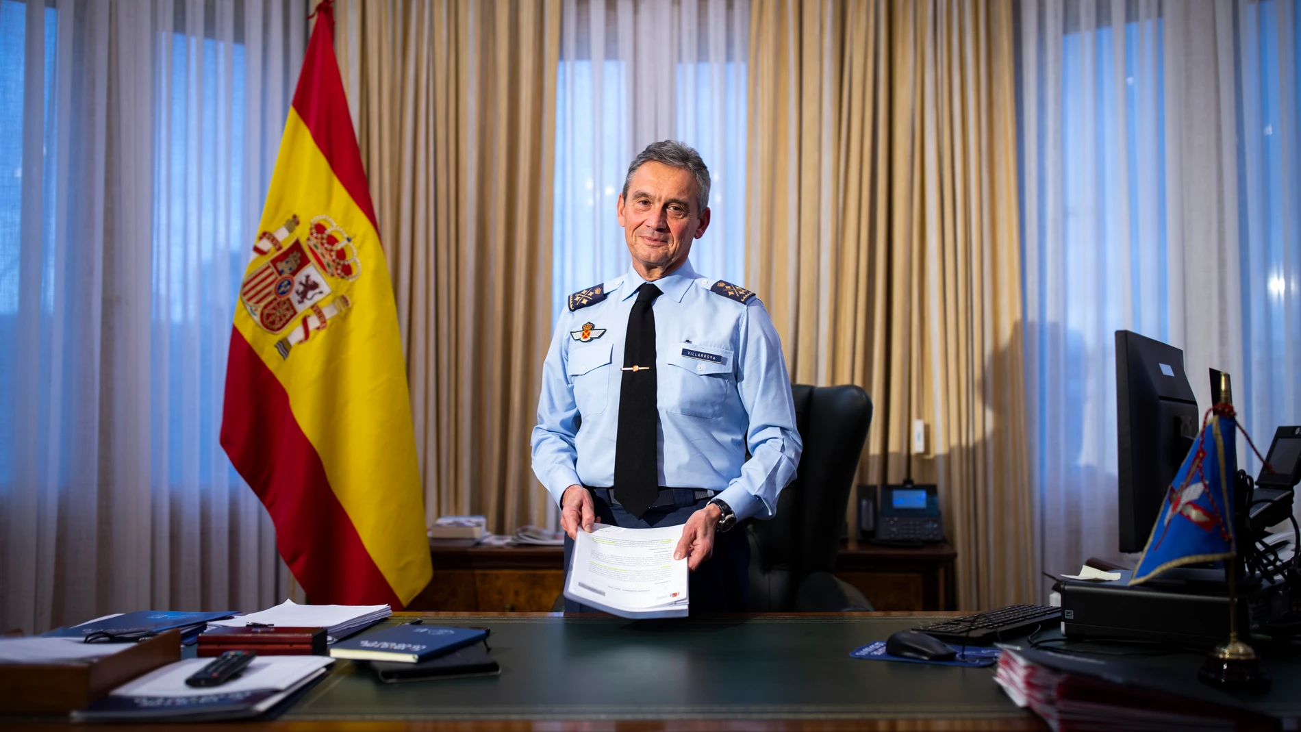 El general Miguel Ángel Villarroya