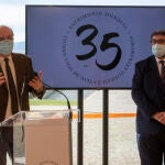 El alcalde de Ávila, Jesús Manuel Sánchez Cabrera, y el director de Políticas Culturales de la Junta de Castilla y León, José Ramón González, presentan las actividades que se desarrollarán con motivo del 35º aniversario de Ávila como Ciudad Patrimonio Mundial