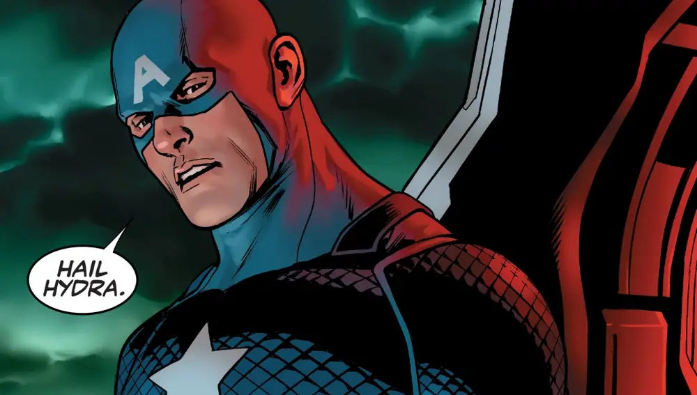 Una de las viñetas cruciales del desarrollo histórico de &quot;Capitán América&quot;
