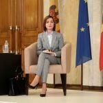 La presidenta electa de Moldavia, la europeísta Maia Sandu