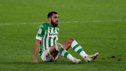 Borja Iglesias con el Betis.