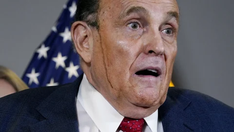 El ex alcalde de Nueva York Rudy Giuliani, el pasado 19 de noviembre