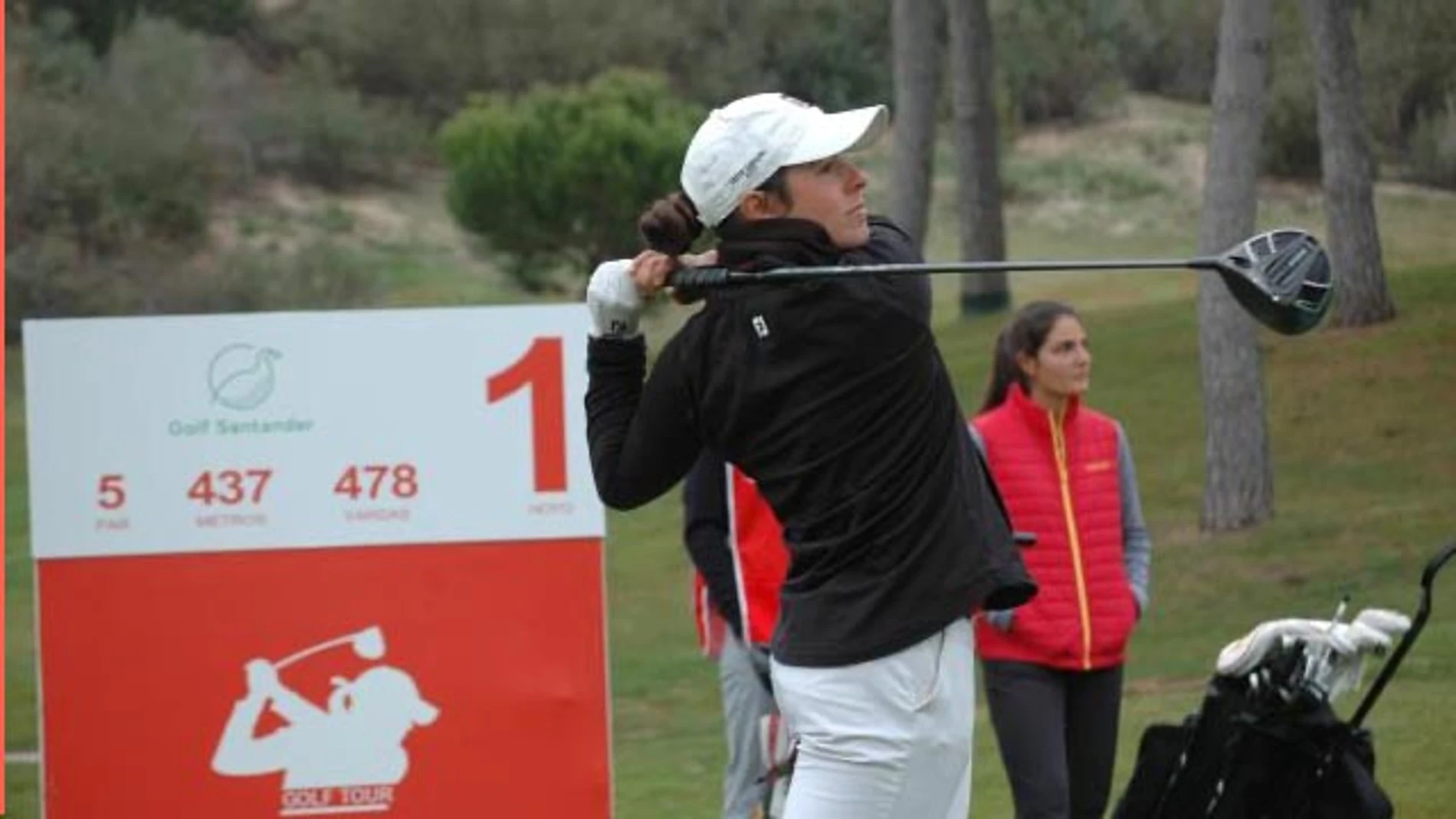 Azahara Muñoz, en el torneo.