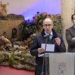 El presidente de la Diputación, Javier Iglesias, presenta el tradicional Belén de Navidad de la Diputación de Salamanca