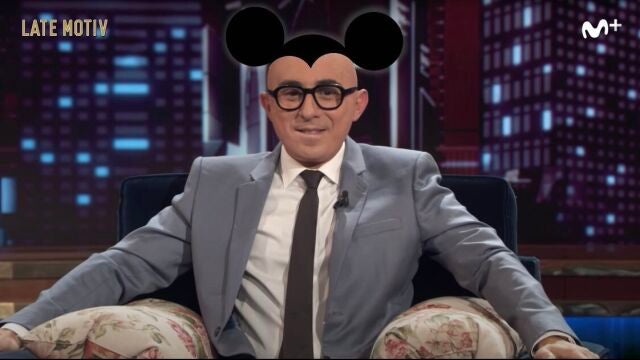 Caracterización de Berto Romero como Mickey