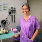 Elvira García hace más de 19 años que trabaja como enfermera, está en primera línea de la covid desde el CAP Maragall y está detrás de «Equilíbrate en pandemia»