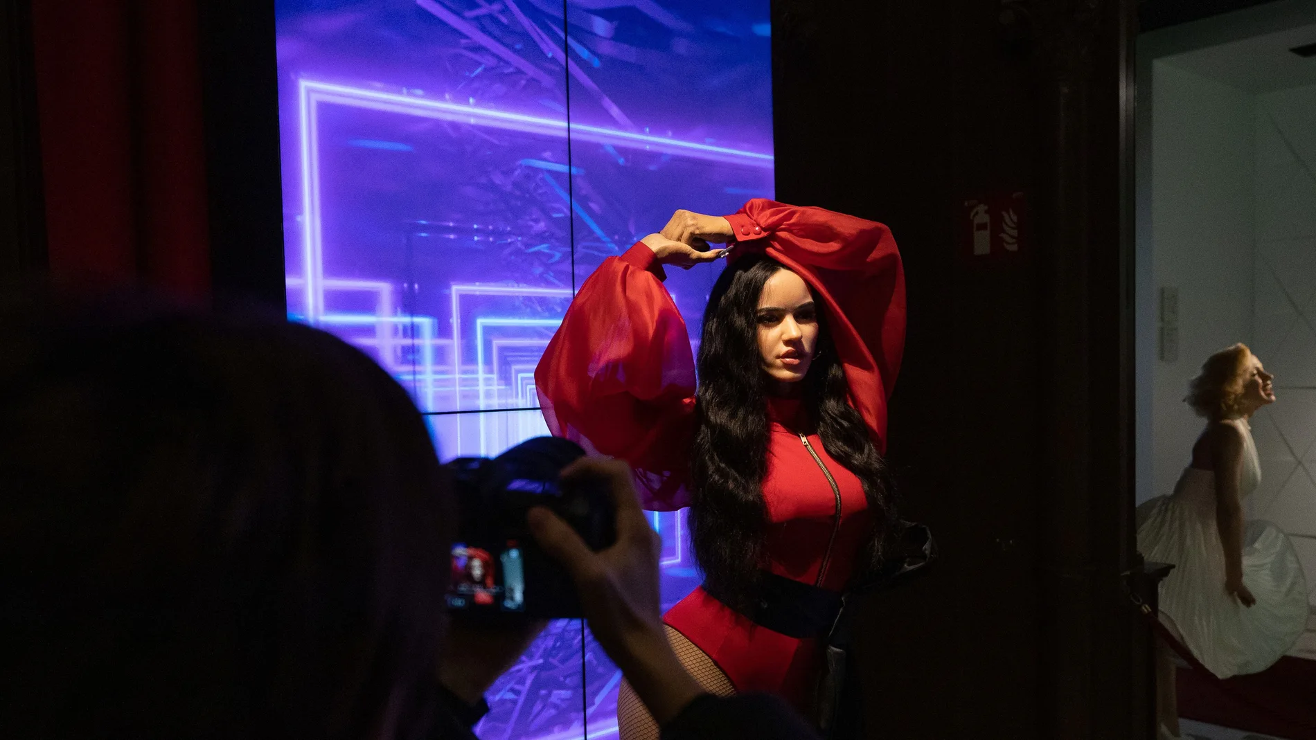 La figura de Rosalía en el nuevo Museo de Cera de Barcelona