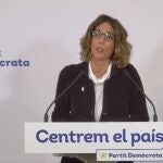 La candidata del PDeCAT a las elecciones catalanas, Àngels Chacón.