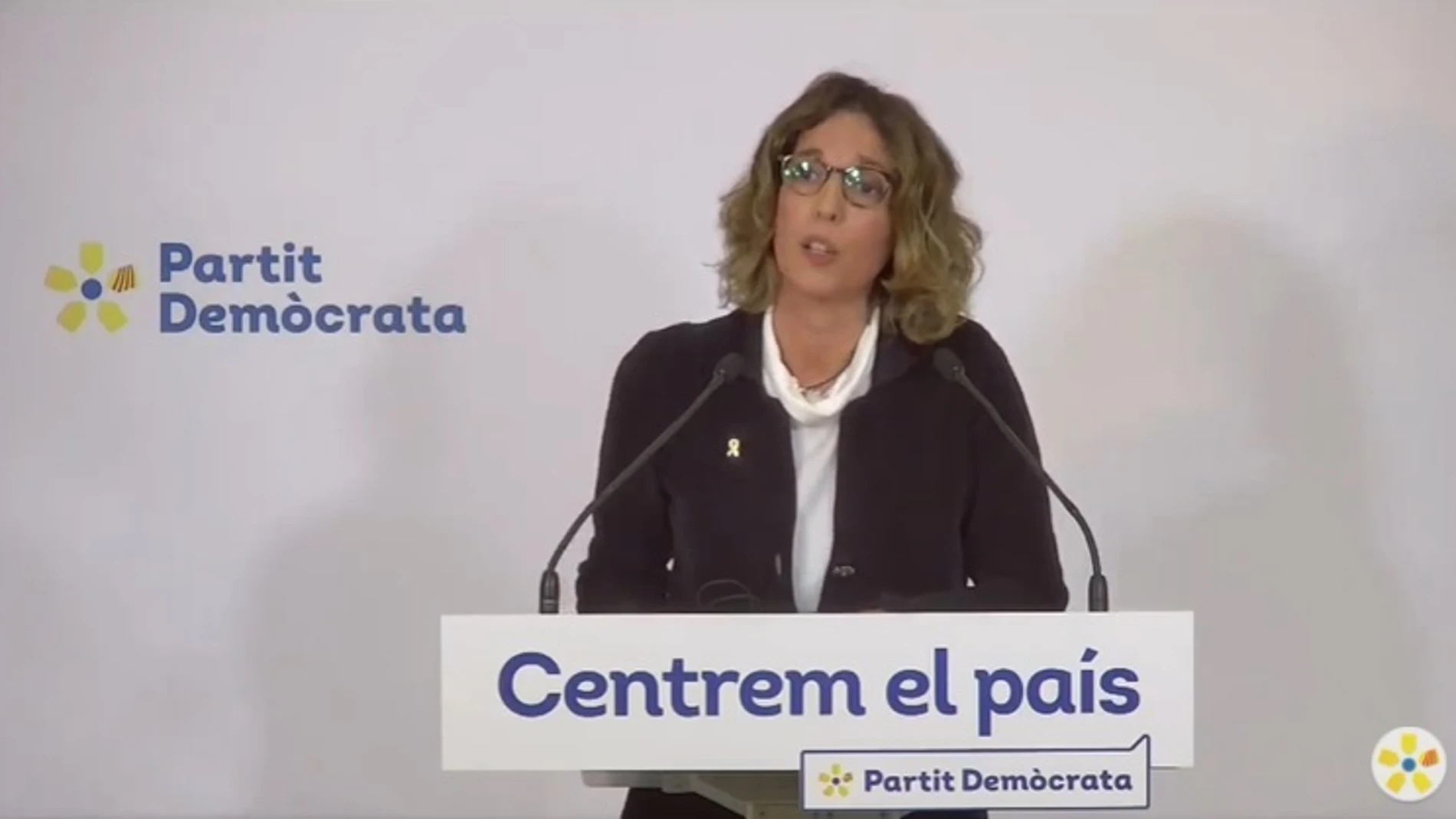 La candidata del PDeCAT a las elecciones catalanas, Àngels Chacón.