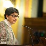 La ministra de Asuntos Exteriores, UE y Cooperación, Arancha González Laya, explica en el Congreso el proyecto de Presupuestos Generales del Estado (PGE) 2021 para su departamento.CONGRESO DE LOS DIPUTADOS01/12/2020