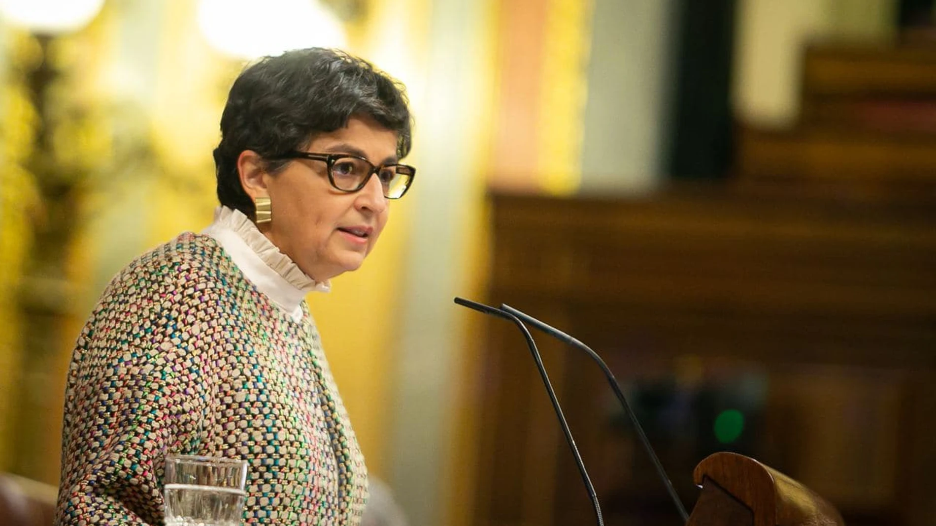 La ministra de Asuntos Exteriores, UE y Cooperación, Arancha González Laya, explica en el Congreso el proyecto de Presupuestos Generales del Estado (PGE) 2021 para su departamento.CONGRESO DE LOS DIPUTADOS01/12/2020