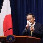 El primer ministro japonés Yoshihide Suga