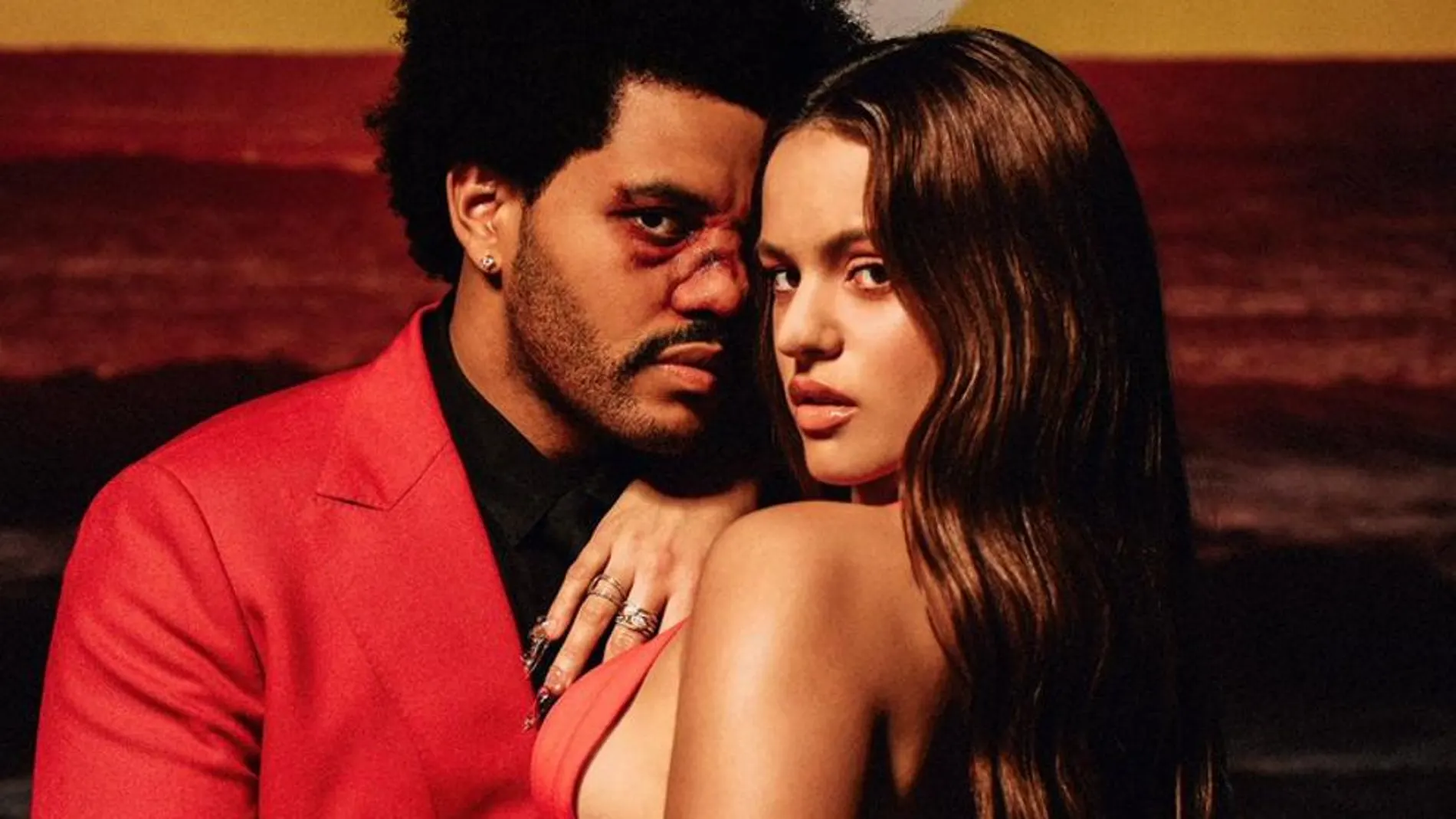 La española Rosalía y el estadounidense The Weeknd