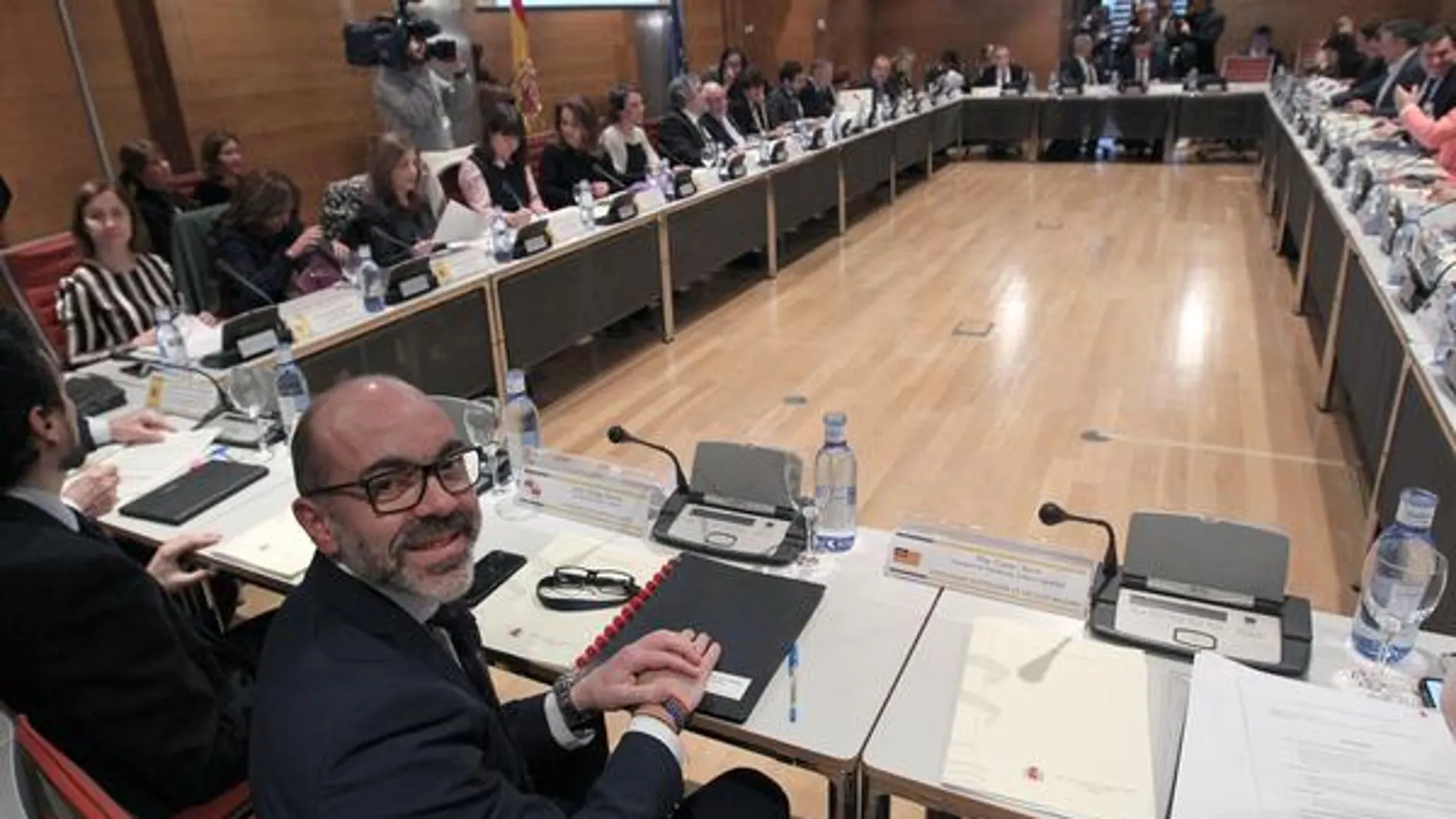 El consejero de Cultura y Turismo, Javier Ortega, asiste a la Conferencia Sectorial de Cultura.