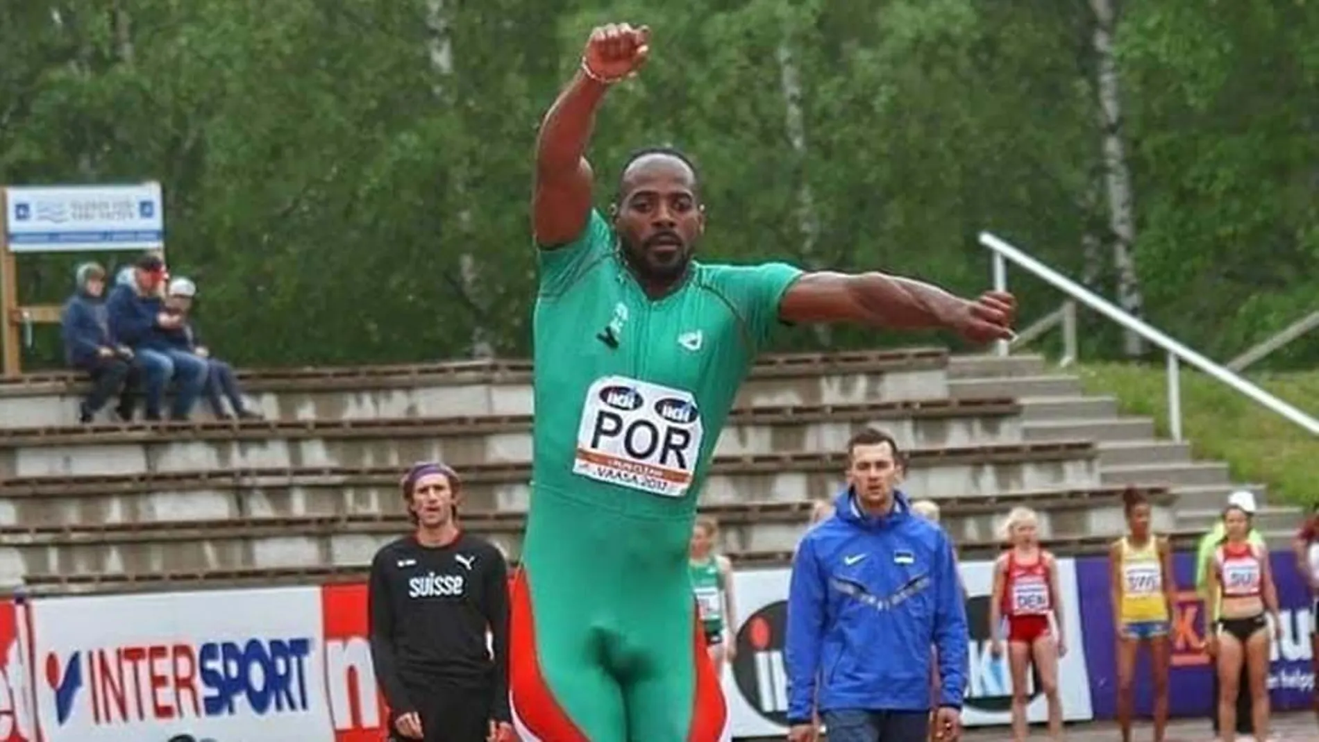 El atleta portugués Ricardo Jaquité.