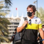 Fernando Alonso, en el circuito de Abu Dabi