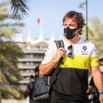 Fernando Alonso, en el circuito de Abu Dabi