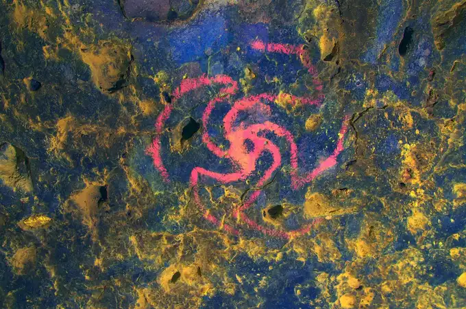 Descubren pinturas rupestres hechas con drogas alucinógenas