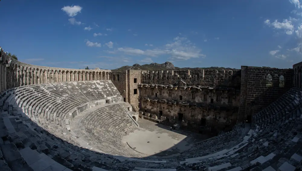 Aspendos posee el teatro mejor conservado del mundo