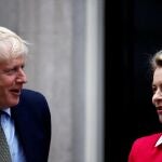 Foto del 8 de enero de este año en Londres en un encuentro de Boris Johnson con Ursula von der Leyen