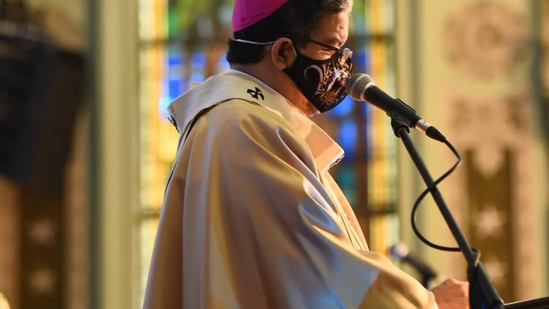 Monseñor José Luis Azuaje, presidente de la Conferencia Episcopal Venezolana