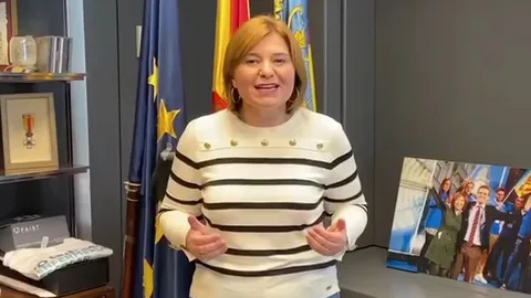 La presidenta del PPCV, Isabel Bonig